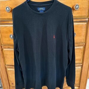 Ralph Lauren Men's Black Crewneck Sweater